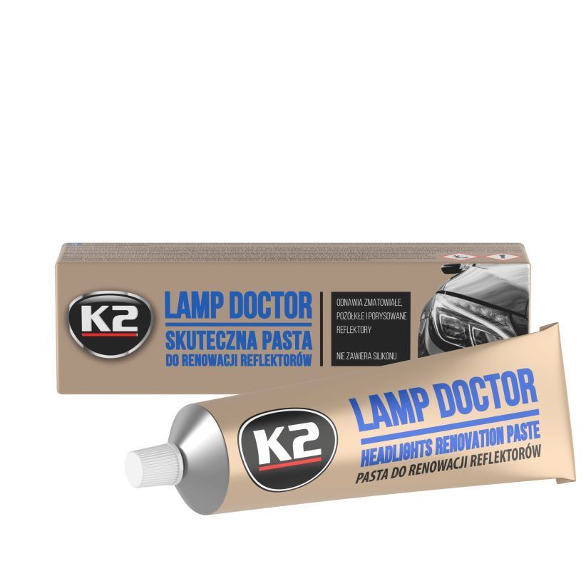 K2 Lamp Doctor 60 g Koplamp-polijstpasta - MELL3050
