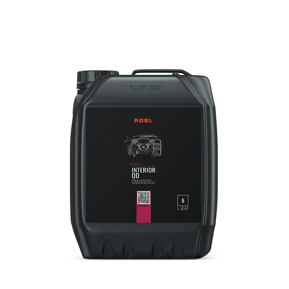 ADBL INTERIOR Quick Detailer 5L - ADBADB000070 - een gebruiksklare detailer voor het snel reinigen, opfrissen en beschermen van kunststof interieurdelen