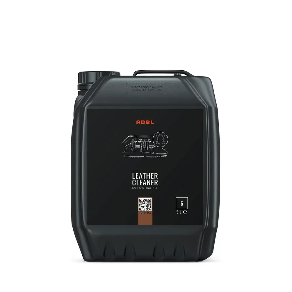 ADBL LEATHER CLEANER 5L - ADBADB000468 - een krachtige maar veilige reiniger voor gladde, afgewerkte leren autobekleding.