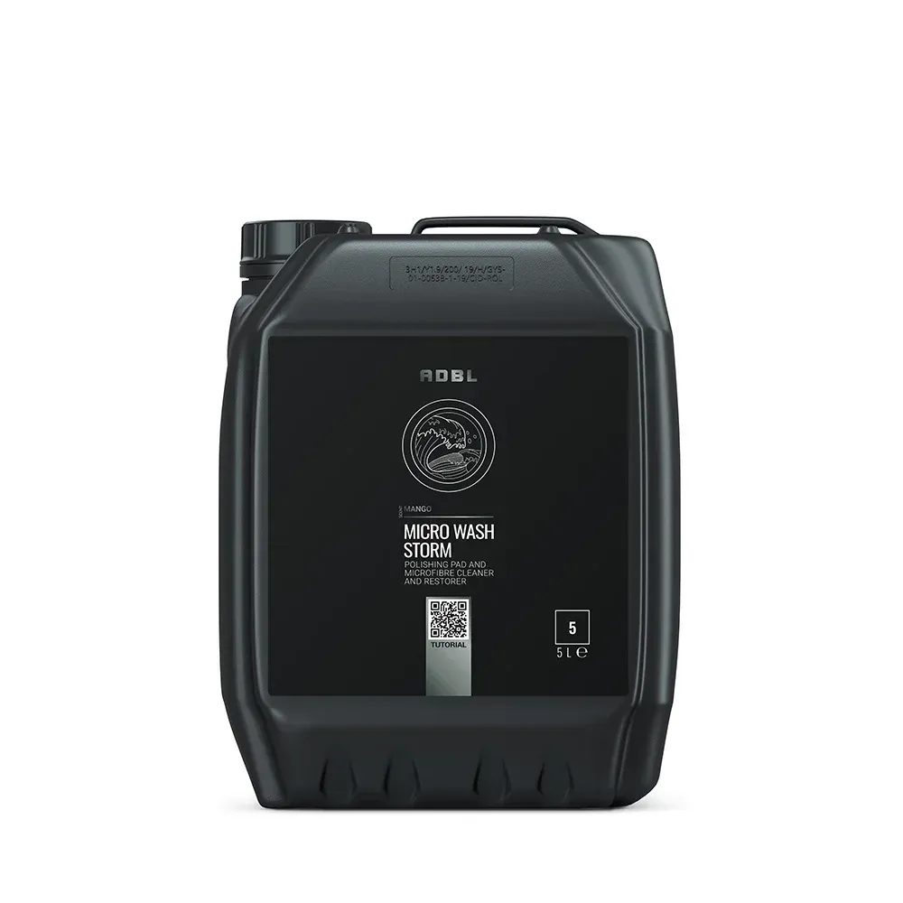 ADBL MICRO WASH STORM 5L - ADBADB000549 - wasmiddel voor microvezeldoeken en polijstpads.
