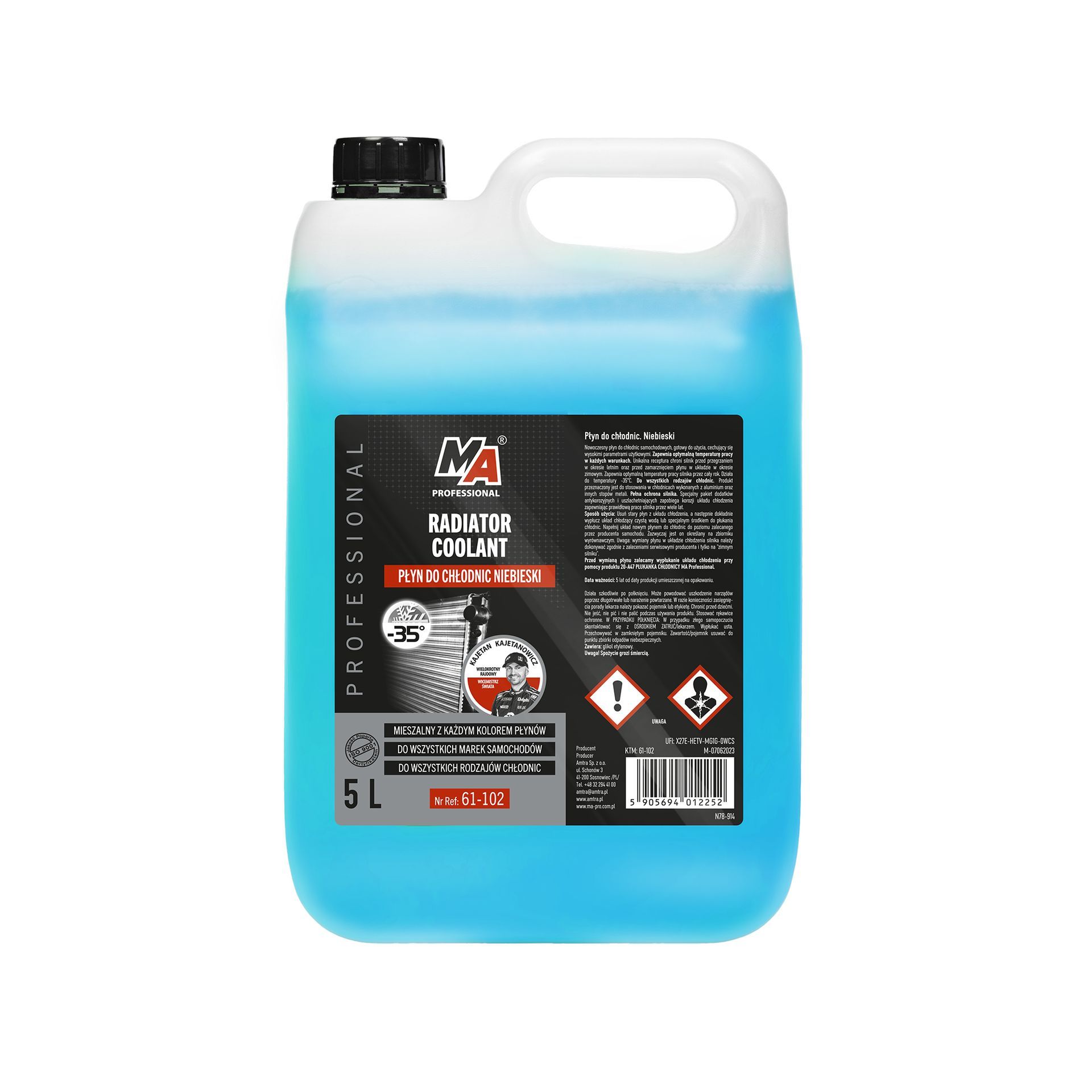 MA Professional - Koelvloeistof - blauw - 5 l - 61-102