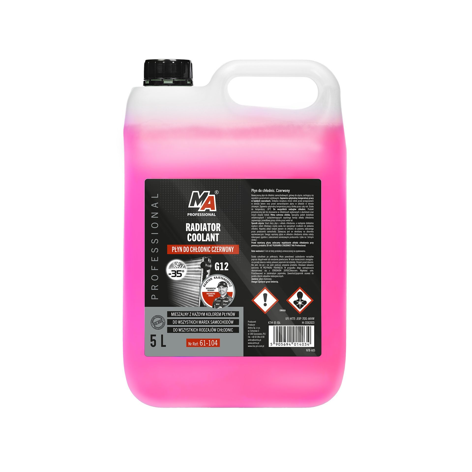 MA Professional - Koelvloeistof - rood - 5 l - 61-104