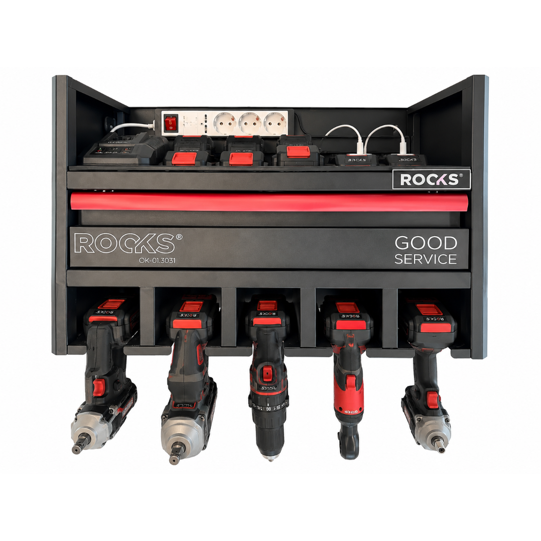 Rooks accugereedschap organizer,