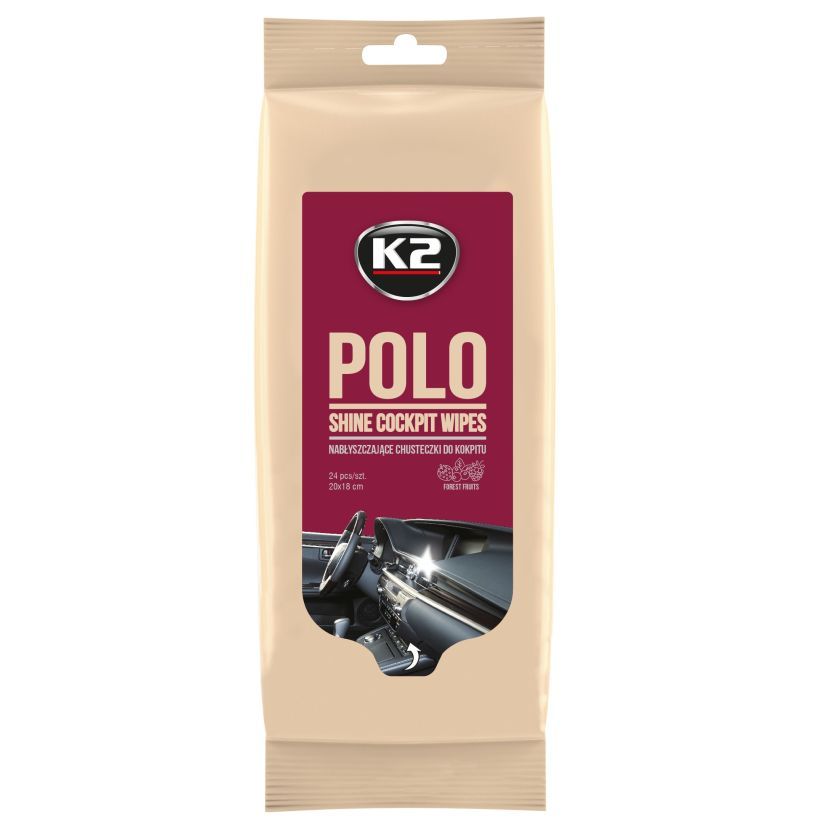 K2 Polo Protectant Dashboardglans doekjes - MELK420