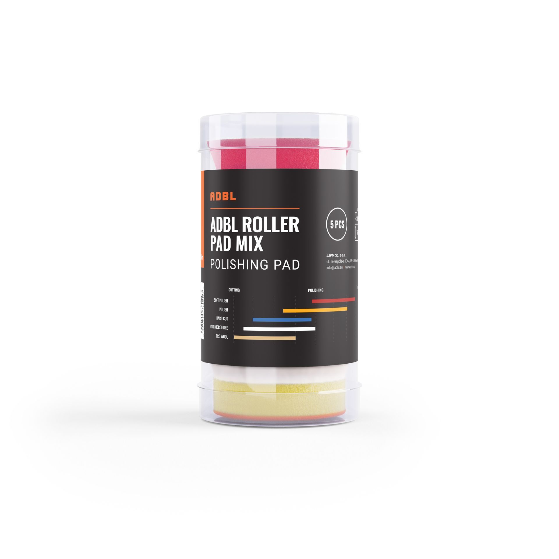 ADBL ROLLER PAD MIX DA 30 KIT 5SZT.