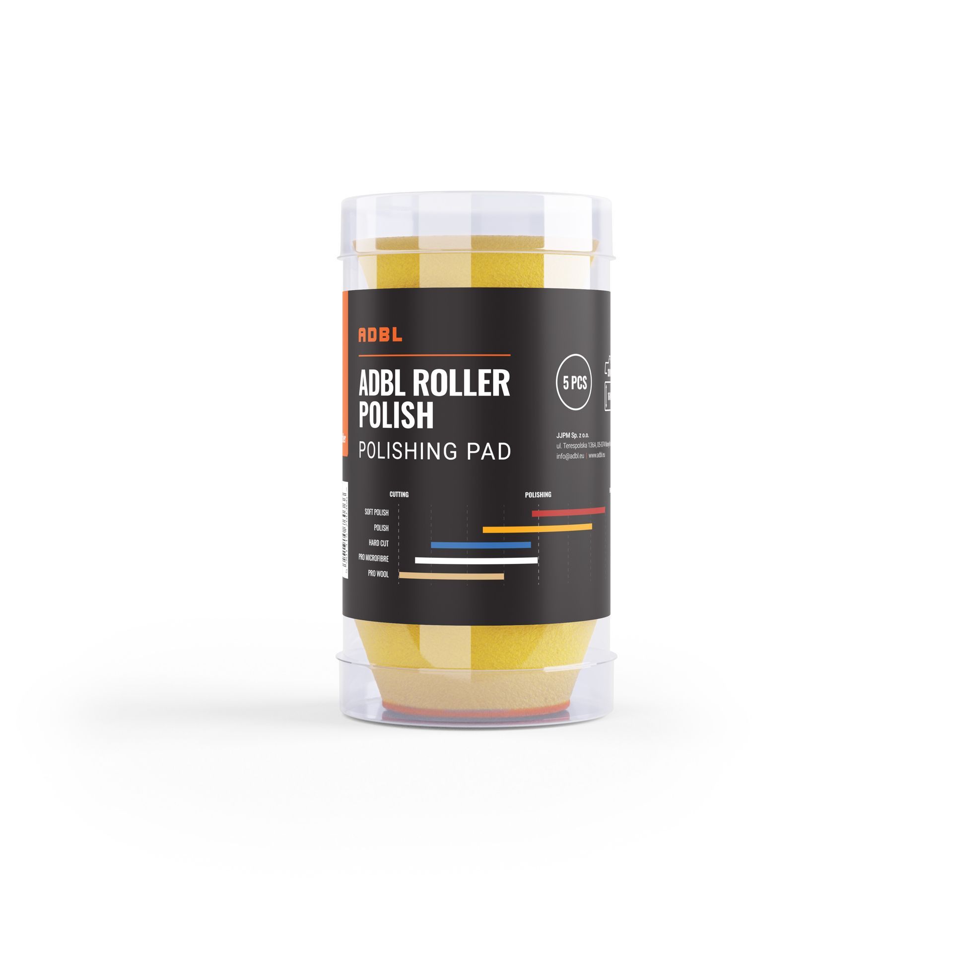 ADBL ROLLER POLISH DA 30 KIT 5SZT.