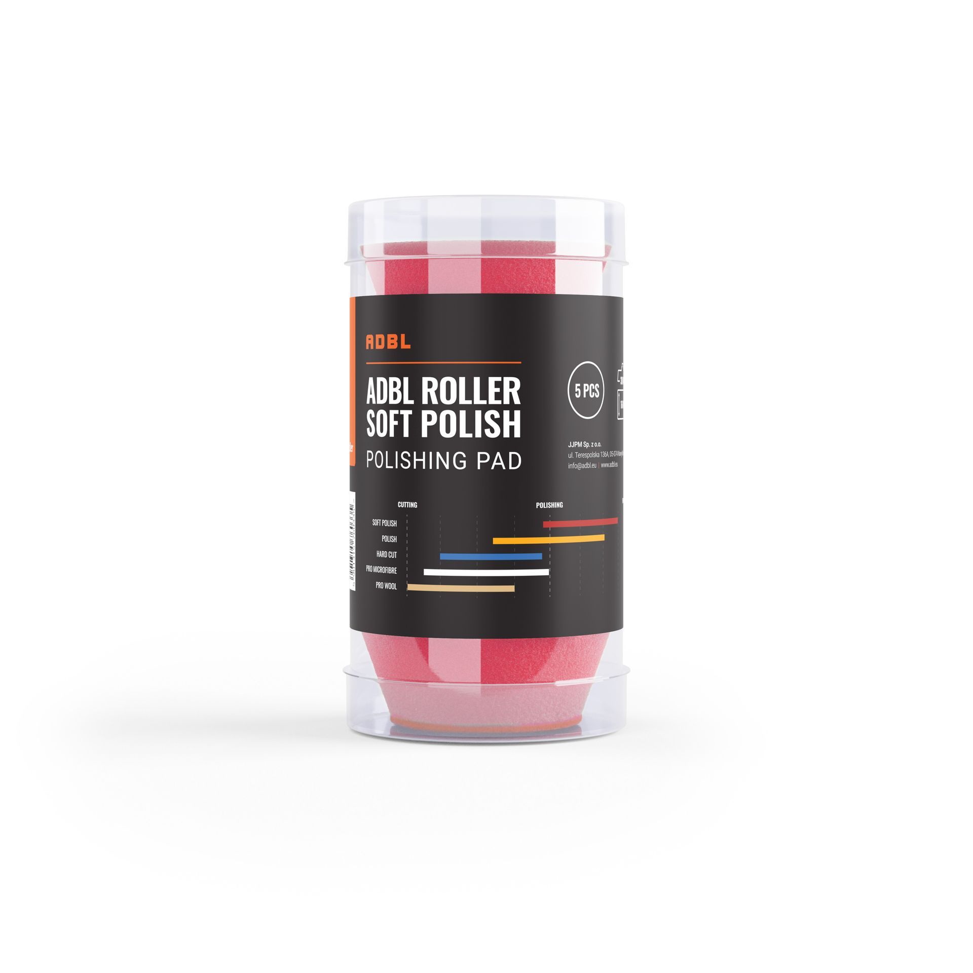 ADBL ROLLER SOFT POLISH 30 KIT 5SZT.