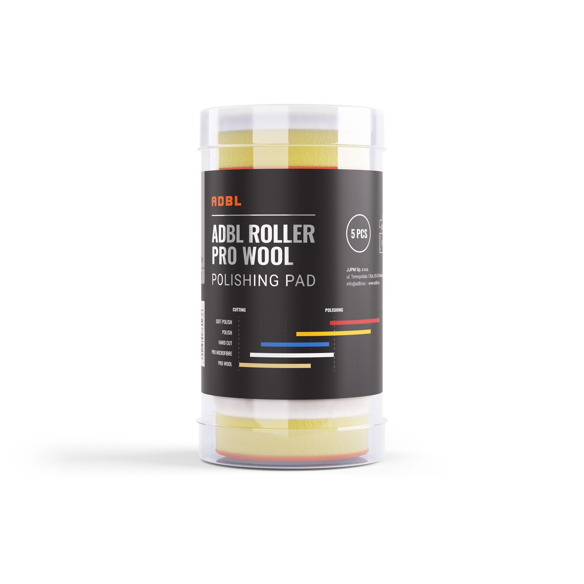 ADBL ROLLER PRO WOOL DA 30 KIT 5SZT.
