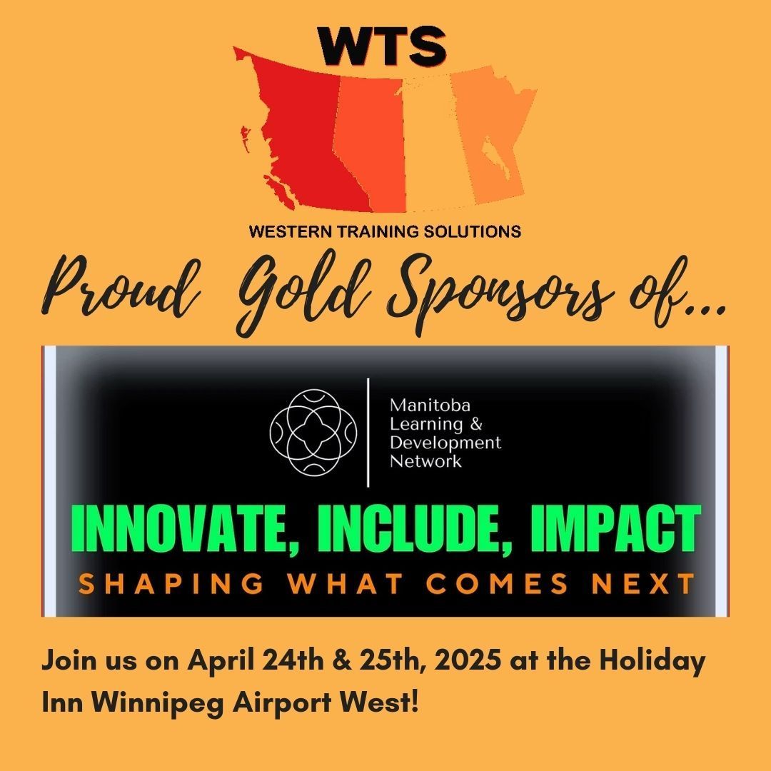 Western Training Solutions - Gold Sponsor of Manitoba Learning and Development Conference