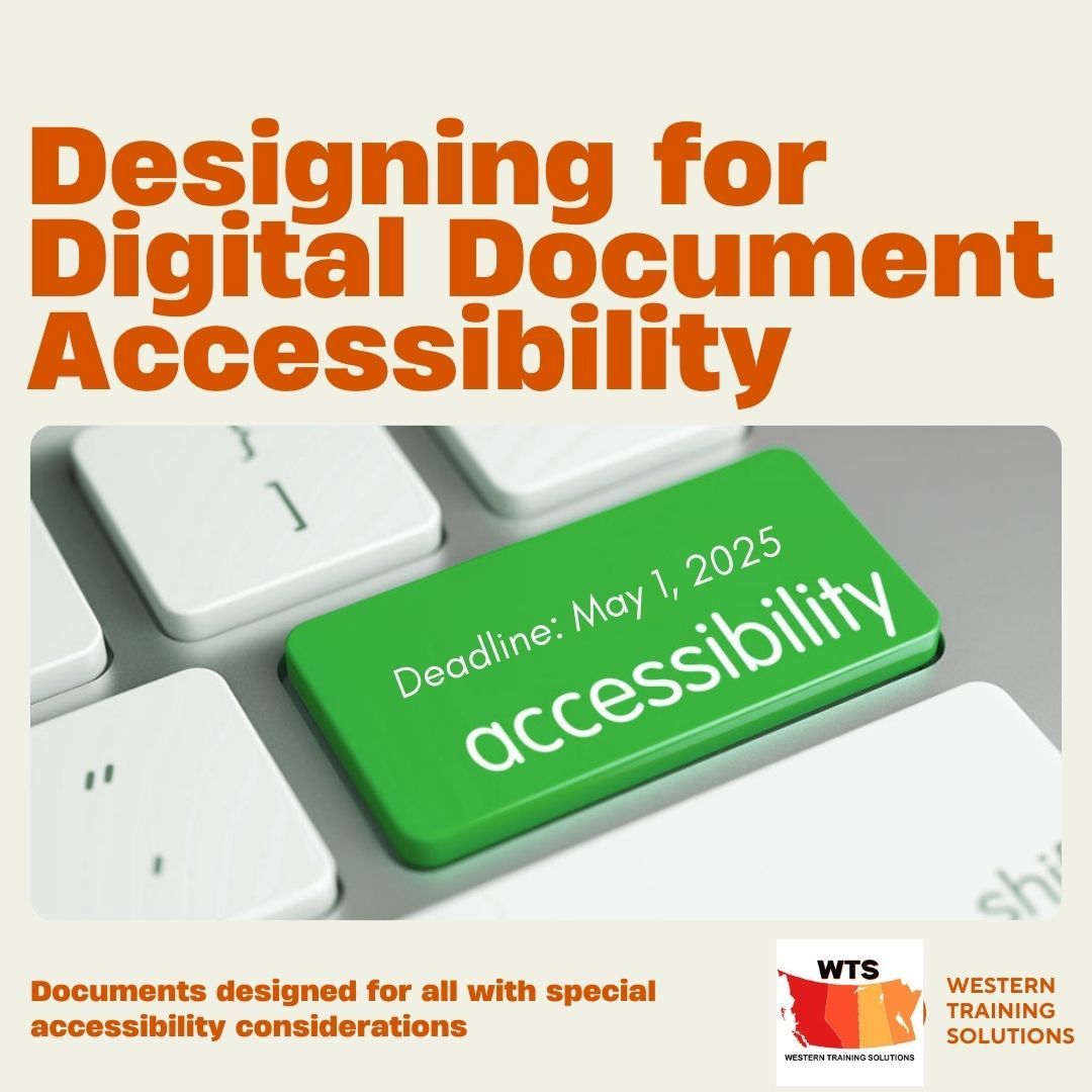 Western Training Solutions - Digital Accessibility Courses