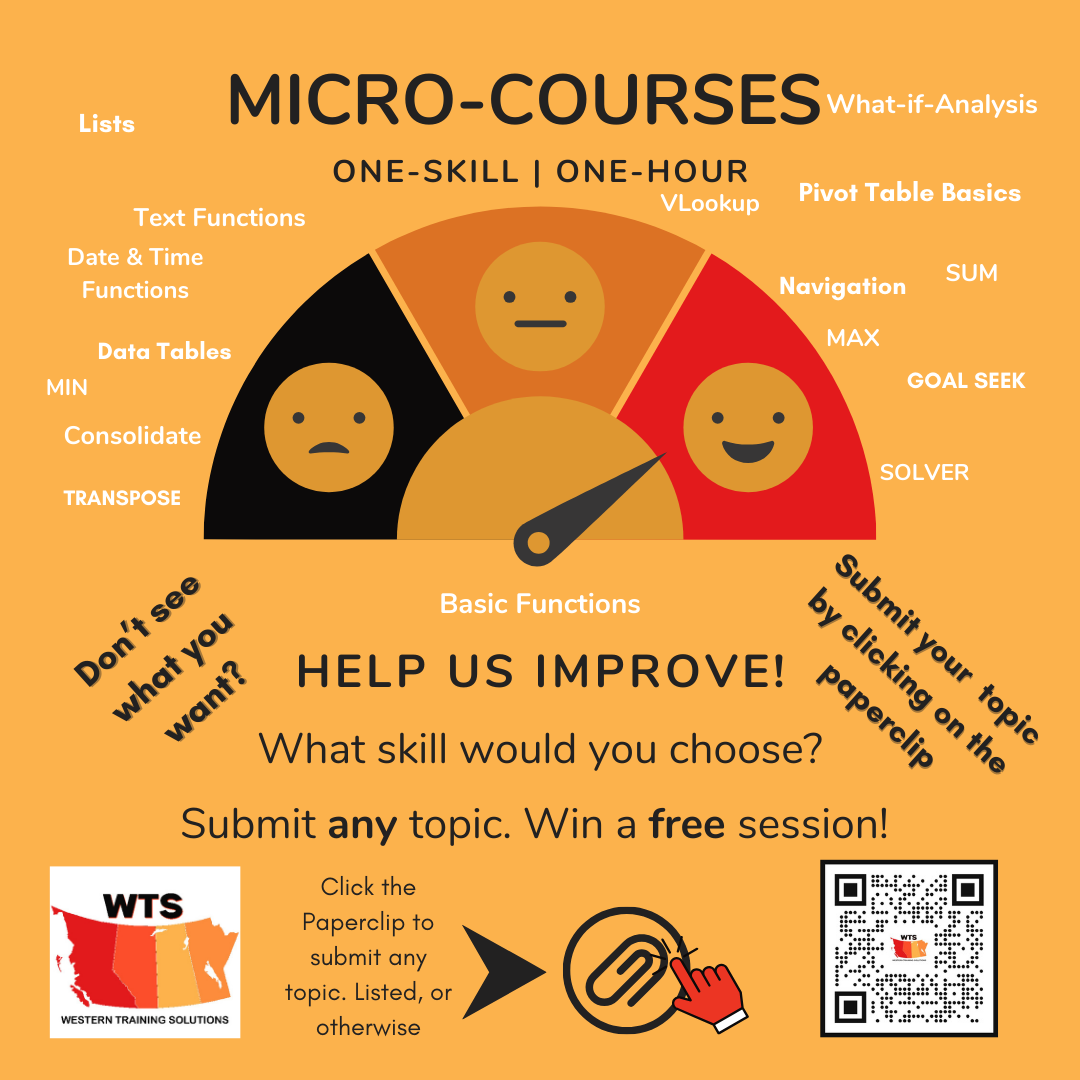 Western Training Solutions - Micro-Course Suggestion Post