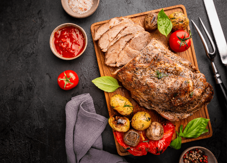 Usando tu horno combinado para asar proteínas
