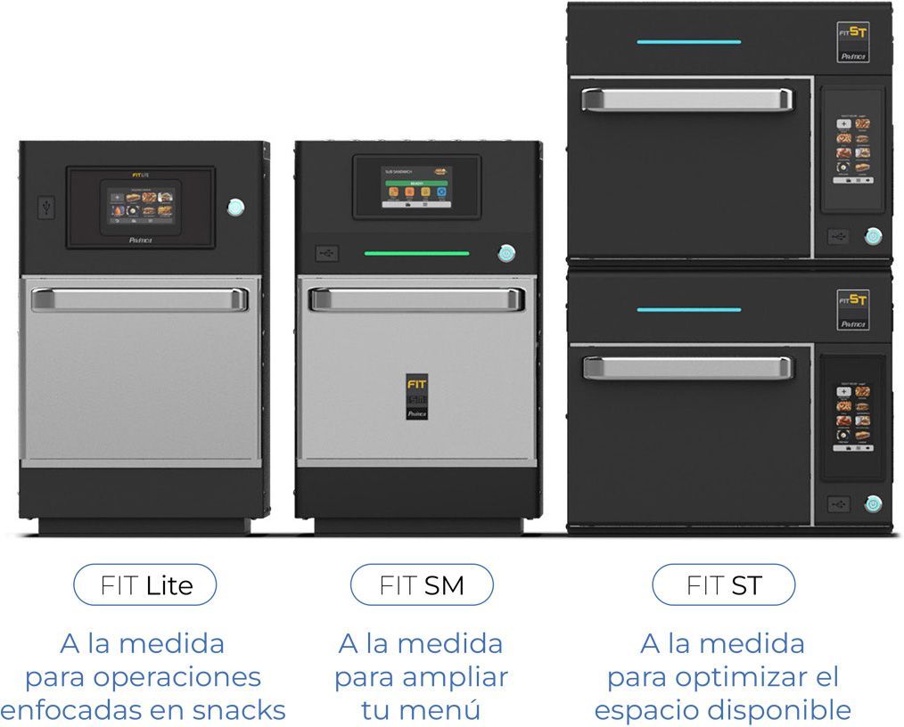 speed ovens fit line pratica europe