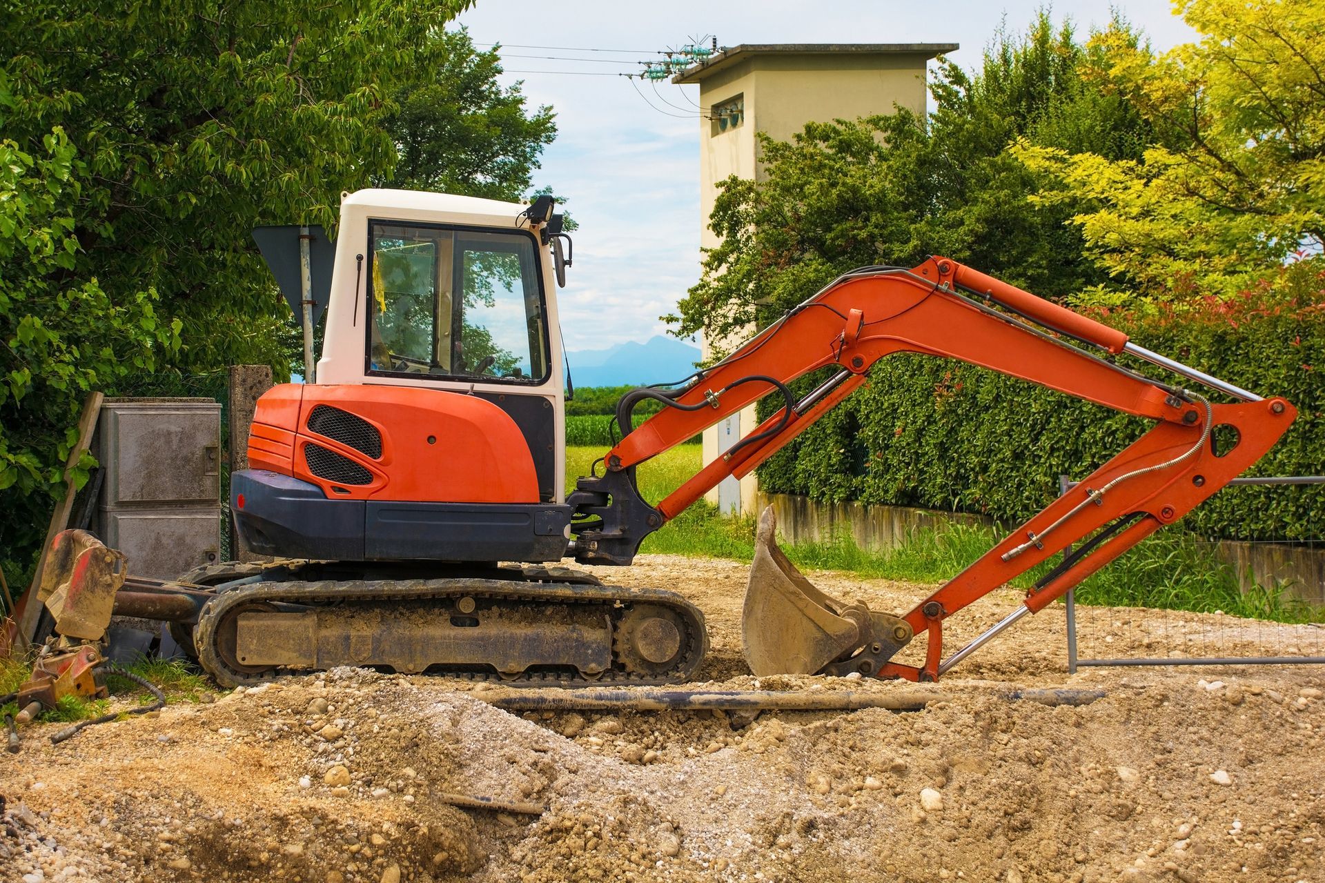 A Compact Crawler Excavator with a Rotating House Platform | Benalla, Vic | Darrel's Diggers