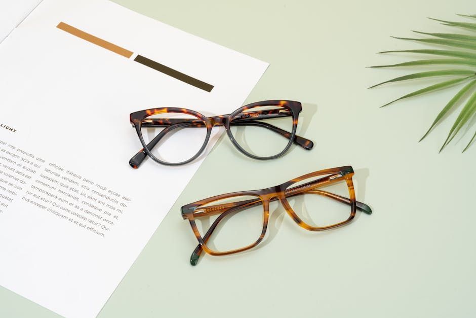 Two Pairs of Tortoise-shell Pattern Glasses — Peninsula Eyecare Izzards Optometrists in Kariong, NSW