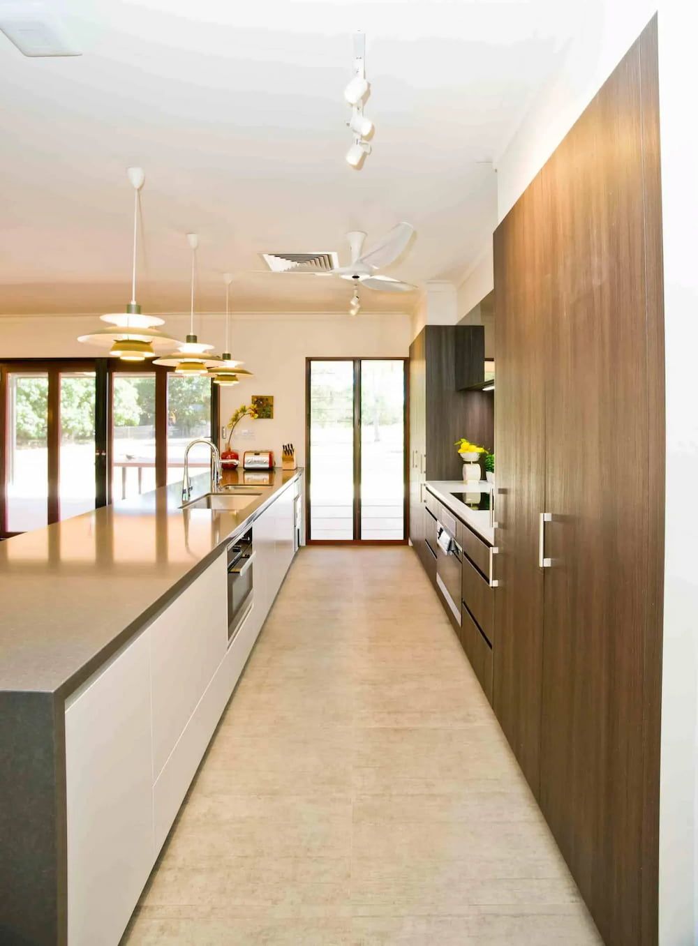 A Room With a Lot of Mirrors and a Sink in It — Designer Kitchens in Berrimah, NT