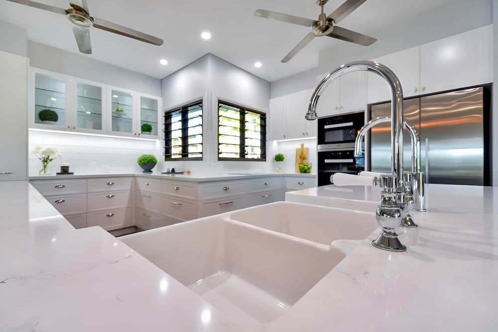 A Kitchen With a Sink — Designer Kitchens in Berrimah, NT