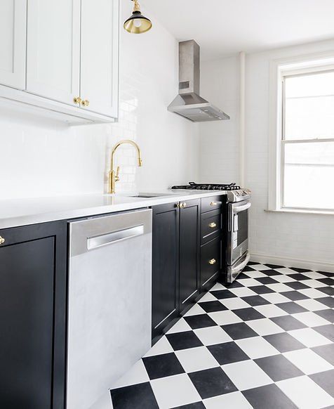 Black and White Kitchen — Geelong, VIC — Metropolitan Stone