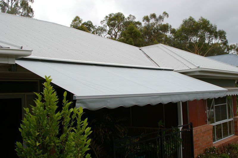 White Awning is on the Side of a House — Blind Outfitters in Chillagoe, QLD