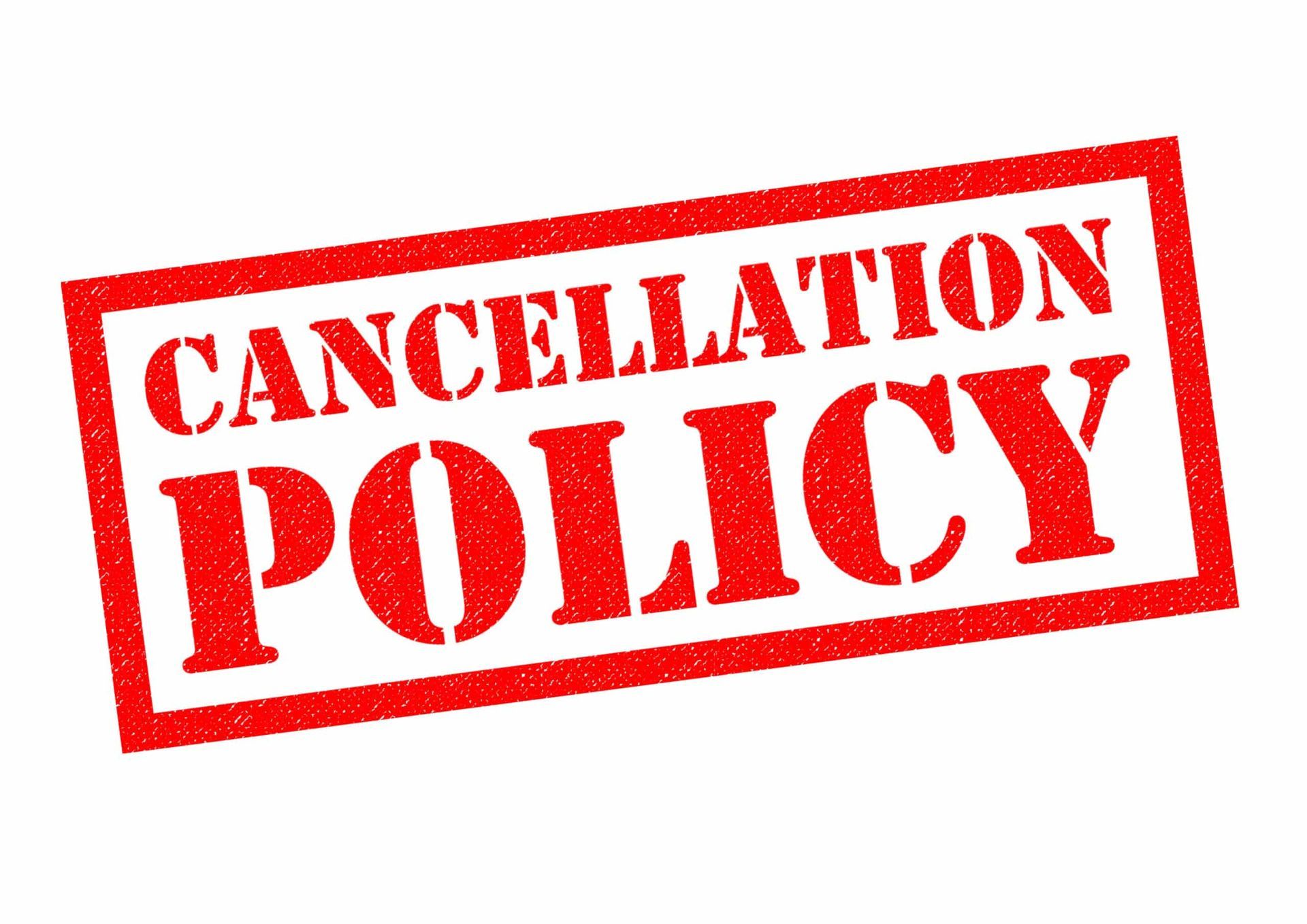 Cancellation Policy 
