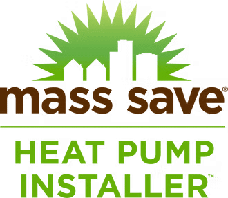 Mass Save logo: green cityscape with