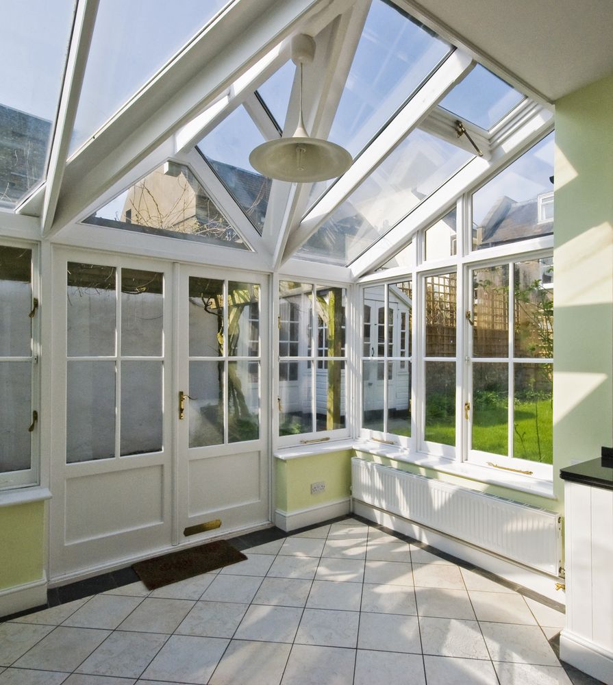 Sunroom With White Frame and Glass Windows and Ceiling — Carl Whelan Building & Renovations In Woy Woy, NSW