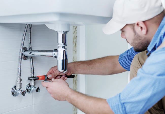 repairing water lines