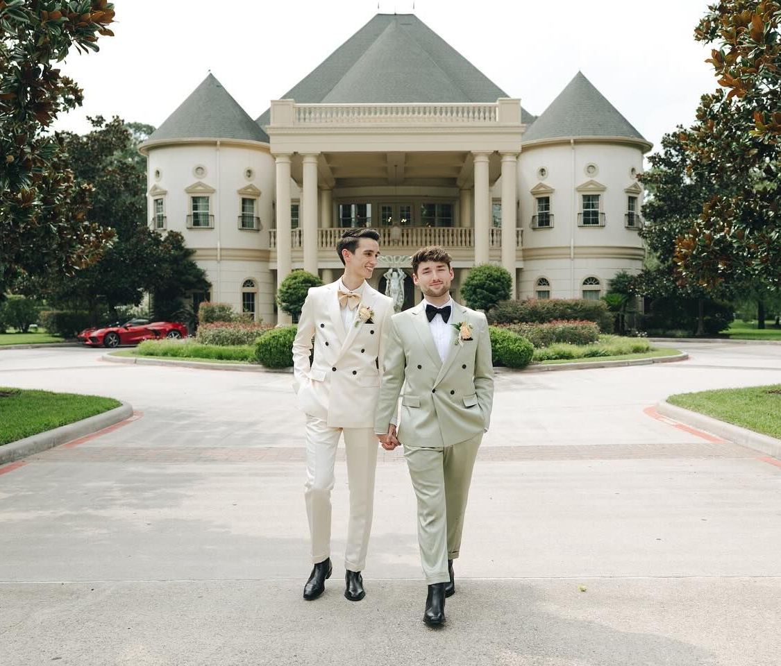 correlating wedding suits san antonio, texas
