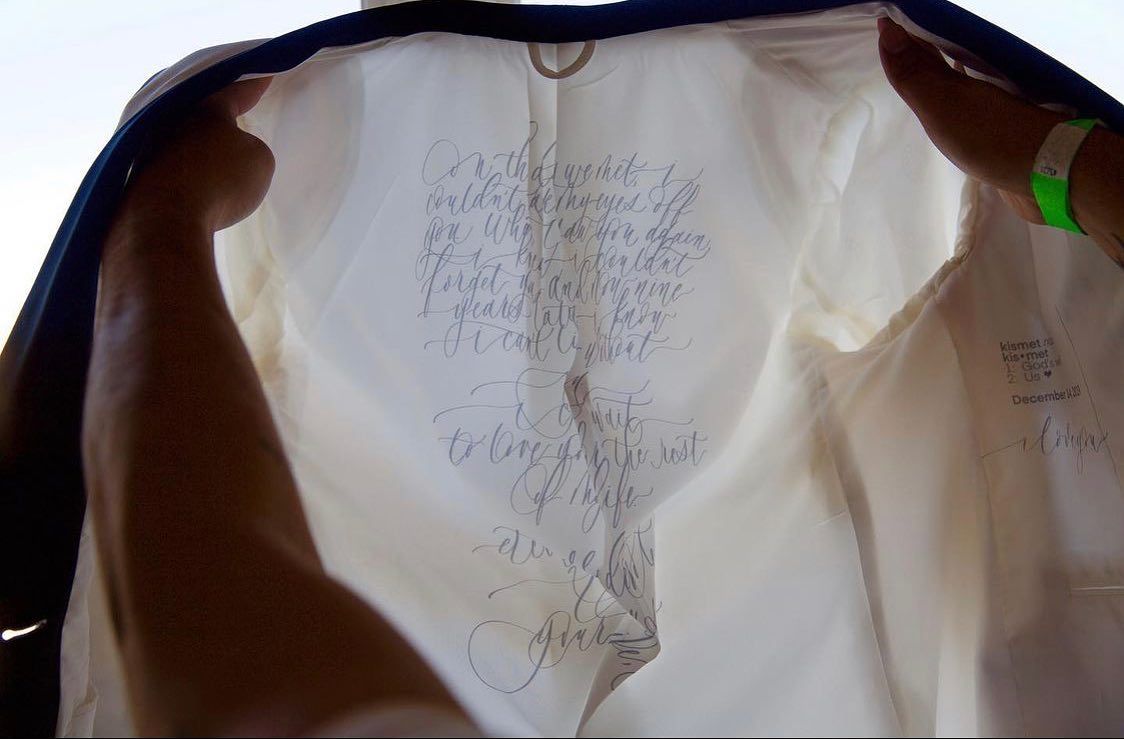 custom lining in suit