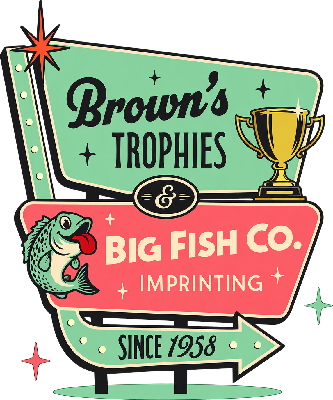 Brown's Trophies logo