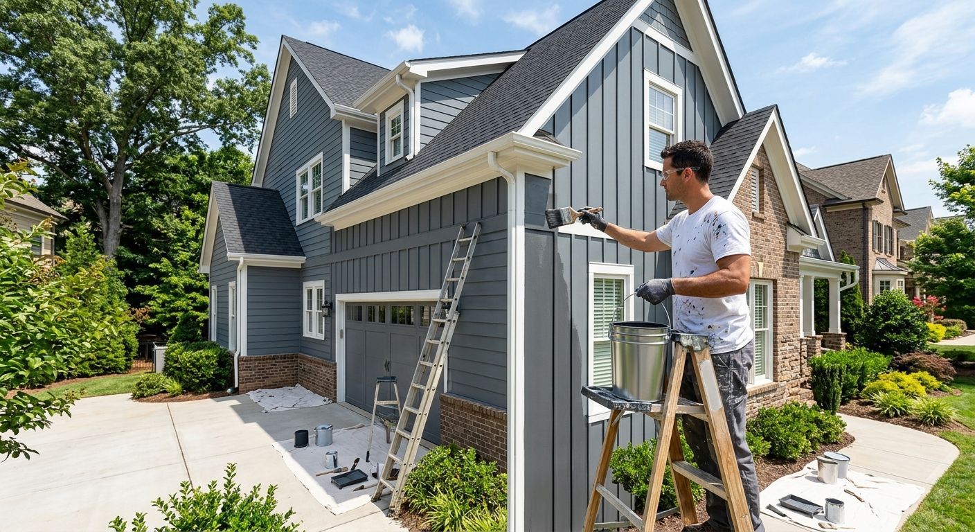 exterior painting in Charlotte NC