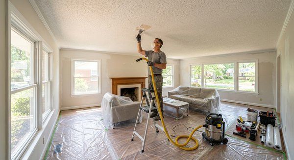 popcorn ceiling removal