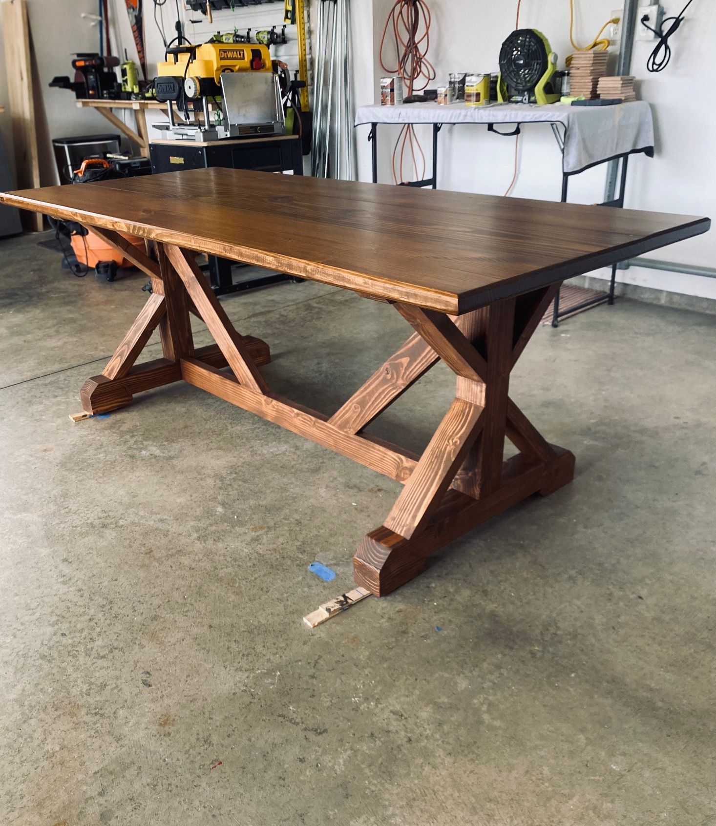 6.5ft Farmhouse Dining Table