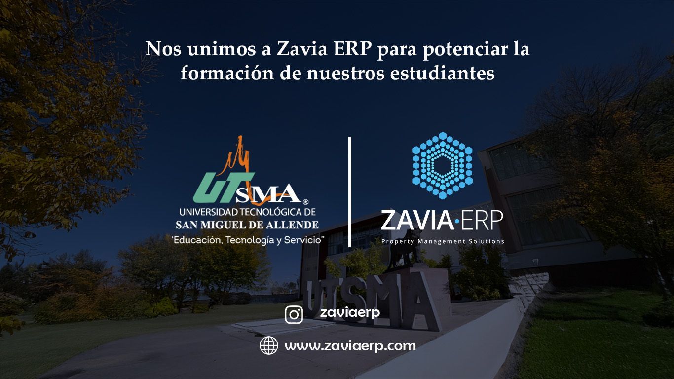 Convenio de Zavia ERP con UTSMA