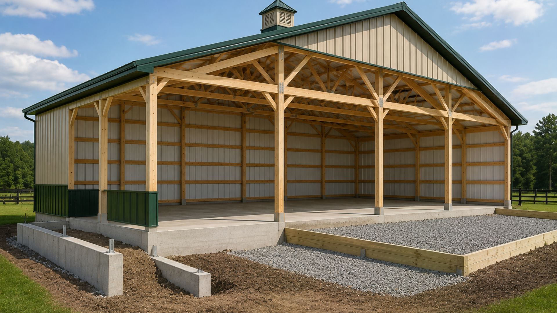 Do Pole Barns Require a Foundation? Spokane Pole Barns Guide