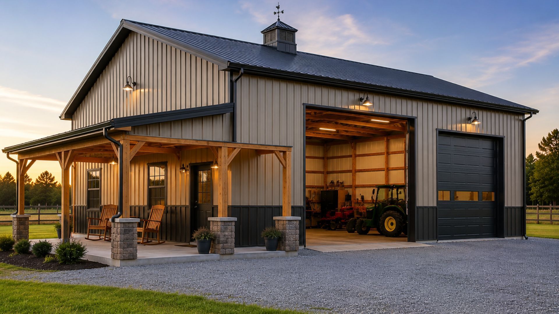 How much does it cost to build a pole barn in Spokane, WA?