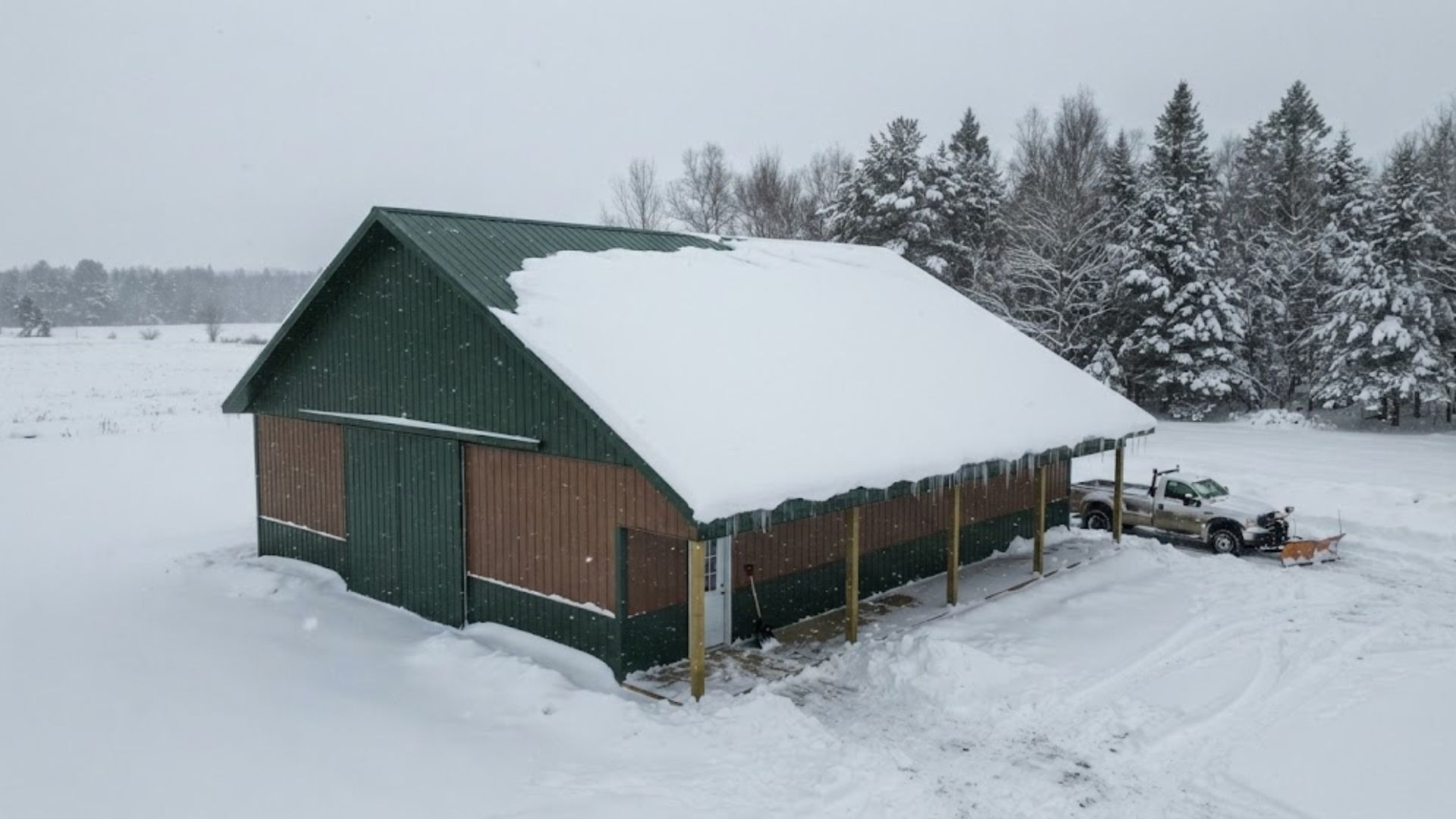 Can Pole Barns Handle Heavy Snow in Spokane? Snow Load Guide