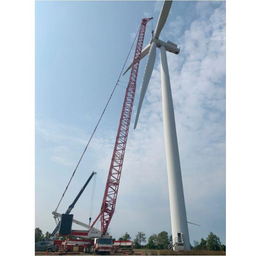 LG-1550 ( 700 Ton ) with SL3H wind tip 
