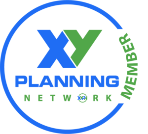 XY Planning Network member logo with blue circle, blue and green letters, and “MEMBER” in green.