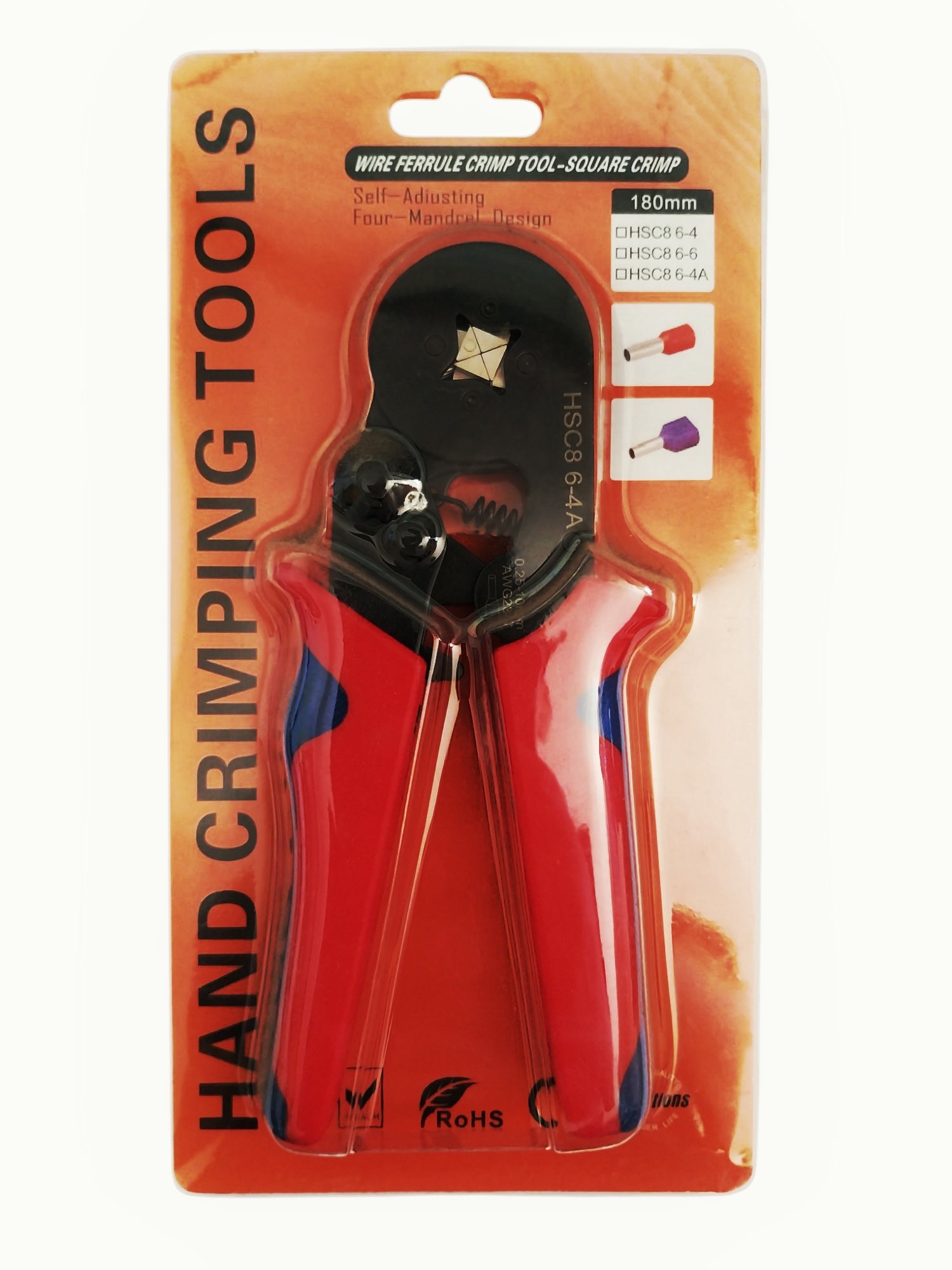 ALICATE CRIMPADORA PRENSA TERMINAL 0,25 A 10 MM AWG