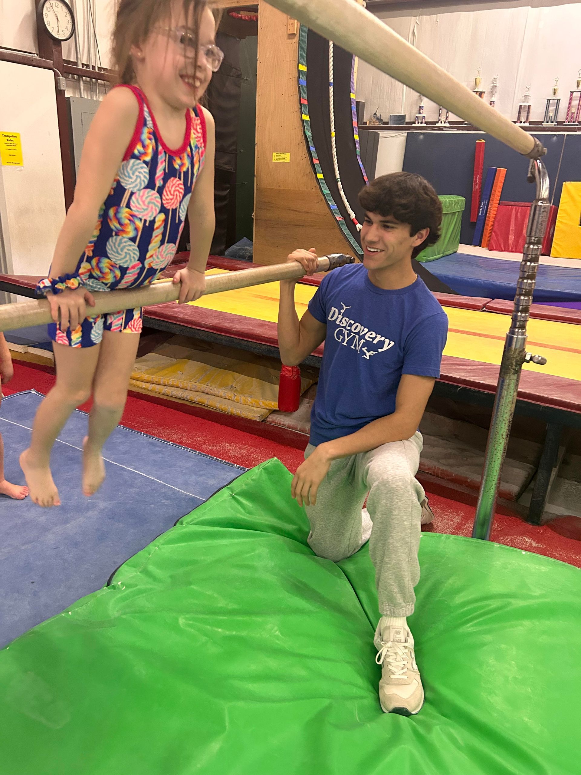 kids in a gym