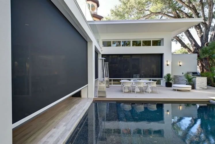 motorized screen enclosure in Port St Lucie, FL