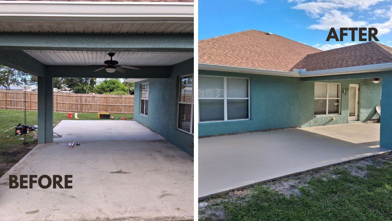 Concrete Driveway Repair & Seal
