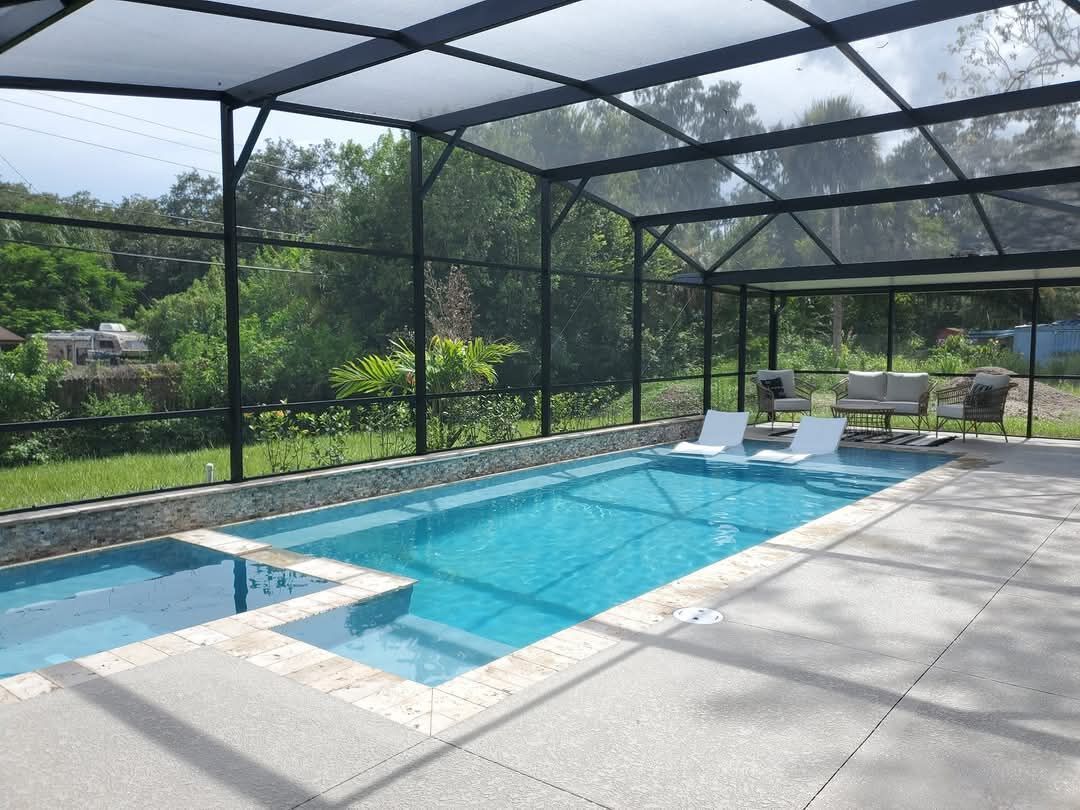 motorized screen enclosure in Port St Lucie, FL