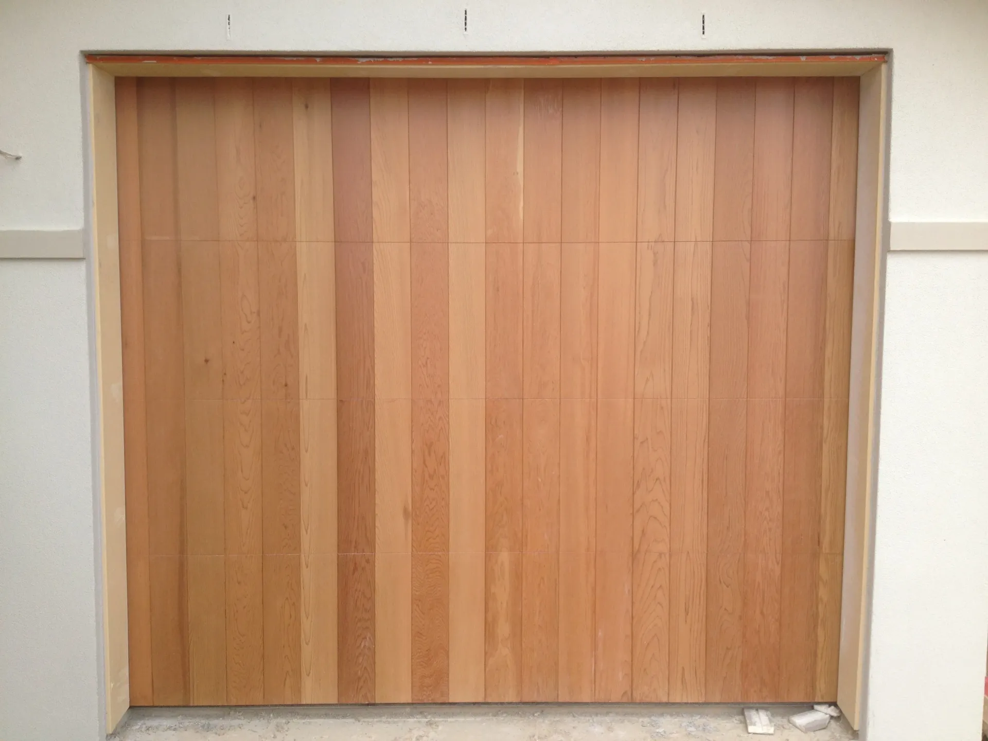Cedar Tilt Garage Door