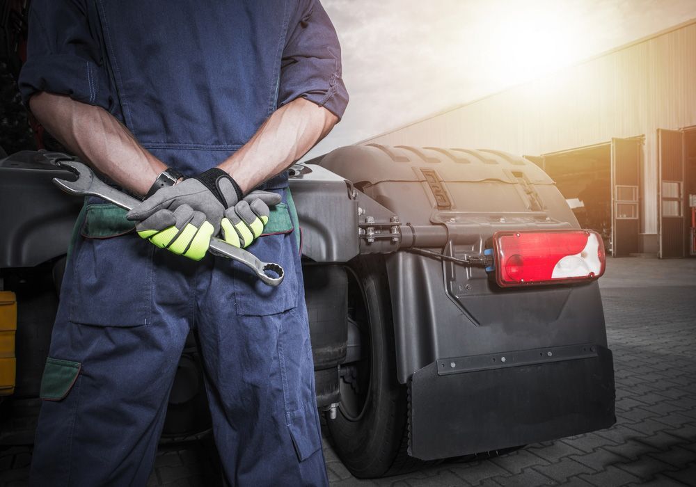Mechanic Ready to Repair a Truck — BITR Enterprises in Berkeley, NSW