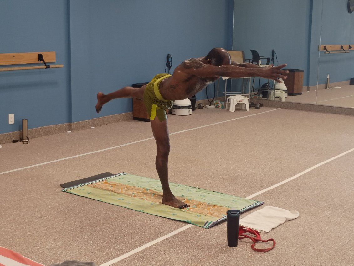 Heated 104-degree yoga studio room at Pure Hot Yoga GR, Grand Rapids