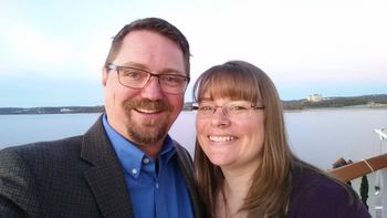 Theresa Miles with Matt