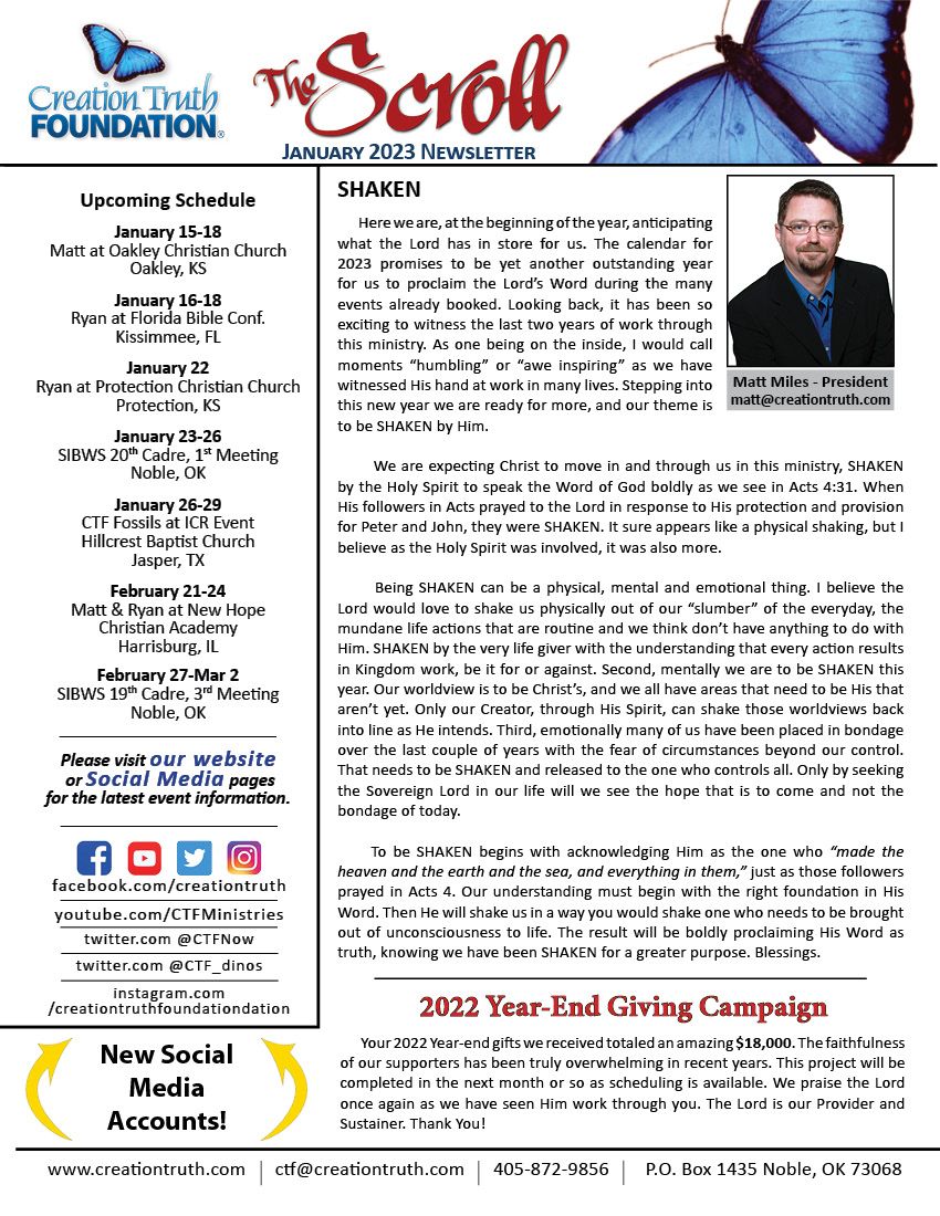 June Newsletter Front
