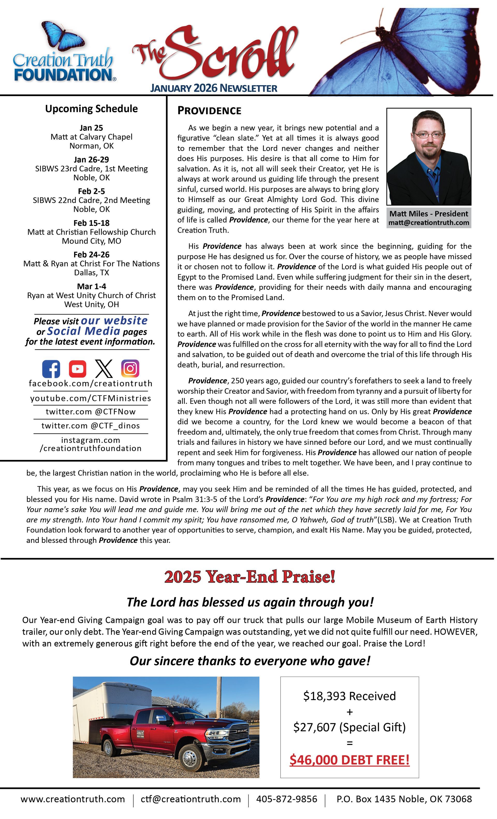 Sept/Oct Newsletter Front